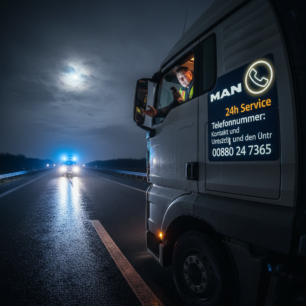 MAN 24h Hotline: Jetzt kostenlos anrufen & sofort helfen lassen