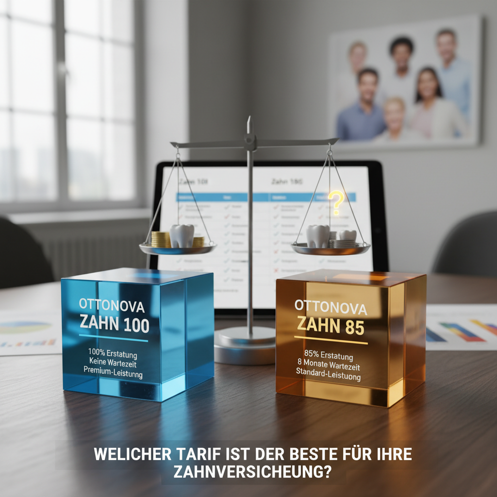 Ottonova Zahn100 vs Zahn85: Die beste Zahnzusatzversicherung?