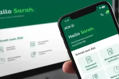 AOK anmelden online: So werden Sie 2026 Schritt für Schritt Mitglied 5 AOK anmelden online: So werden Sie 2026 Schritt für Schritt Mitglied