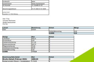Lohnabrechnung Selbst Erstellen Kostenlos: Kostenlose Anleitung und Tools für Effiziente Gehaltsabrechnung 9 Lohnabrechnung Selbst Erstellen Kostenlos: Anleitung und Kostenlose Tools