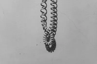 "Telefonkabel, graue Wand, Schatten, Oldenburg"